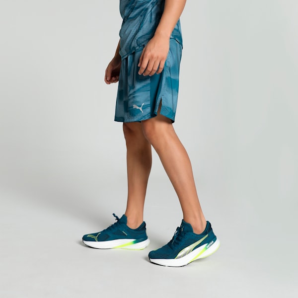 RUN FAV VELOCITY Men's Printed 7" Running Shorts, Ocean Tropic, extralarge-IND